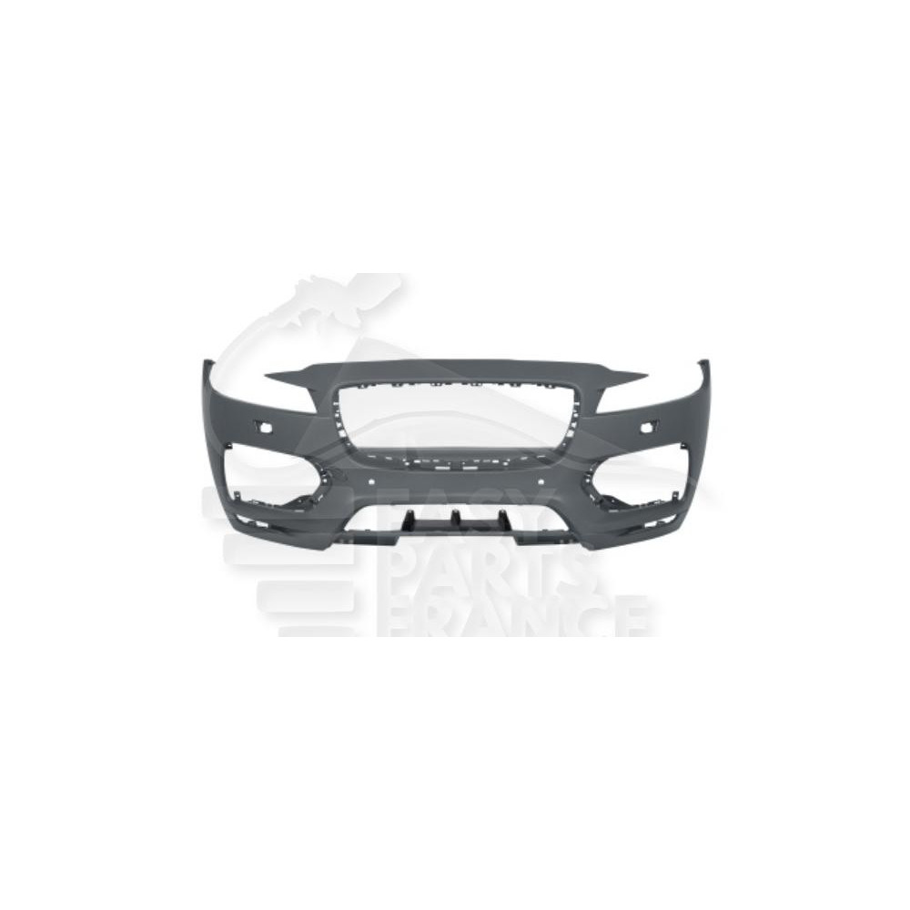 PARE-CHOC AVANT A PEINDRE AVEC EMPLACEMENT LAVE PHARE AVEC PACKONTROL MODÈLE . R-SPORT/S pour JAGUAR F-PACE