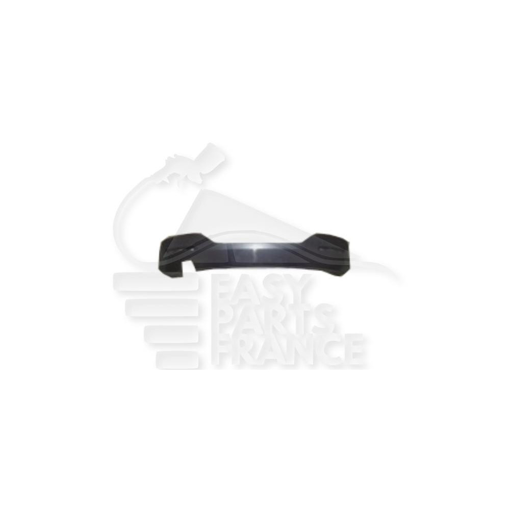 SPOILER DE PARE-CHOC ARRIÈRE NOIR AVEC 1 SIMPLE SORTIE ÉCHAPPEMENT pour BMW S1 F 20