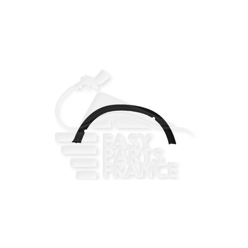 ELARGISSEUR AILE ARRIÈRE-GAUCHE NOIR pour BMW X6