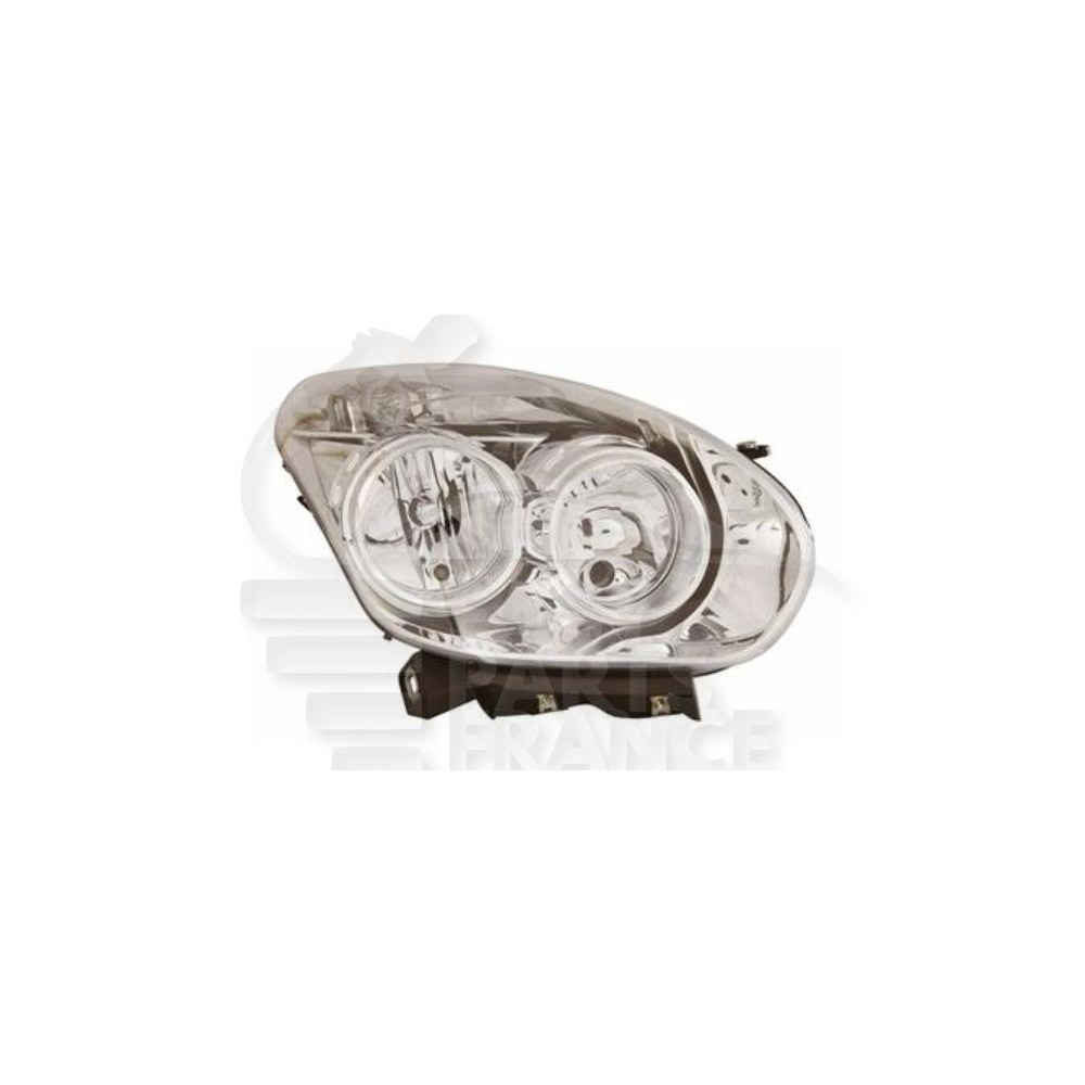 PHARE OPTIQUE DROIT H7+H1 ÉLECTRIQUE AVEC MOTEUR pour OPEL COMBO
