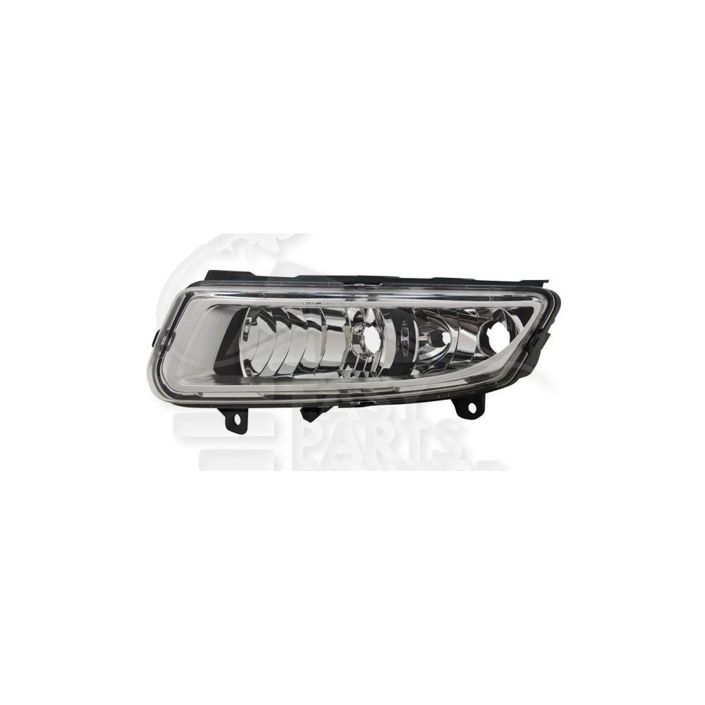 ANTI-BROUILLARD H8 - P21W AVANT-GAUCHE - FOND CHROME - BLUEMOTION pour VOLKSWAGEN POLO