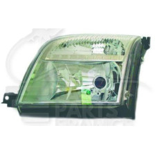 PHARE OPTIQUE GAUCHE H4 ÉLECTRIQUE AVEC MOTEUR FEU BLANC pour FORD FUSION