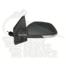 RÉTROVISEUR GAUCHE A CABLE NOIR AVEC FEU pour VOLKSWAGEN POLO