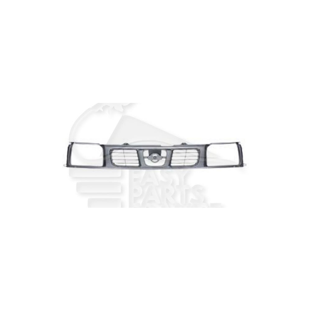 GRILLE DE CALANDRE GRISE pour NISSAN NAVARA