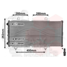 RADIATEUR 2.5D → 04/85 825 X 415 X 32 pour PEUGEOT J5