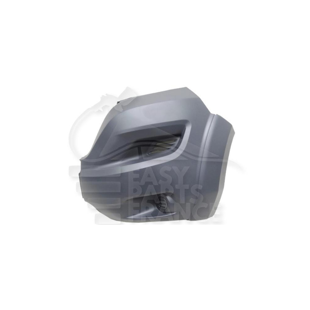 CROSSE DE PARE-CHOC AVANT-GAUCHE GRISE - SANS EMPLACEMENT ANTI-BROUILLARD - VERSION MOYENNE & LONGUE pour CITROEN JUMPER