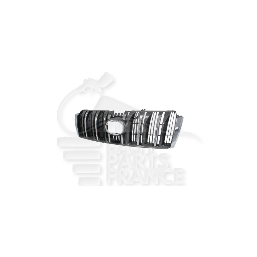 GRILLE DE CALANDRE ARGENT AVEC MOULURES CHROMEES pour TOYOTA LAND CRUISER