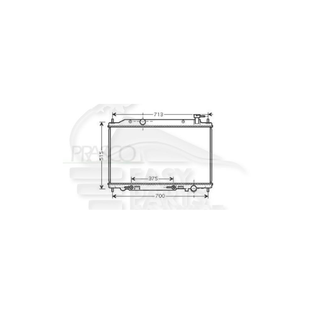 RADIATEUR 3.5 BOÎTE AUTO AVEC OU SANS CLIM pour NISSAN MURANO