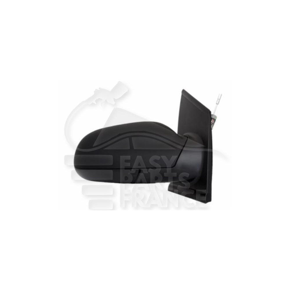 RÉTROVISEUR DROIT A CABLE NOIR pour VOLKSWAGEN FOX