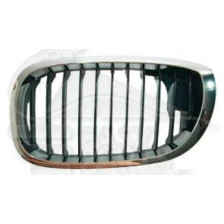 GRILLE DE CALANDRE AVANT-DROIT CHROMEE - NOIRE - CHROMEE pour BMW S3 E46 3 PTES / COUPE
