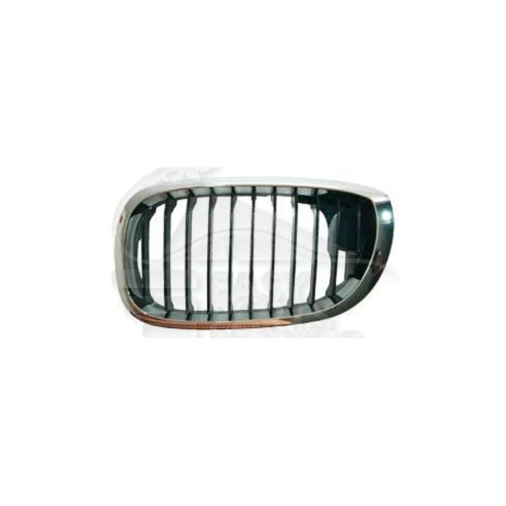 GRILLE DE CALANDRE AVANT-DROIT CHROMEE - NOIRE - CHROMEE pour BMW S3 E46 3 PTES / COUPE
