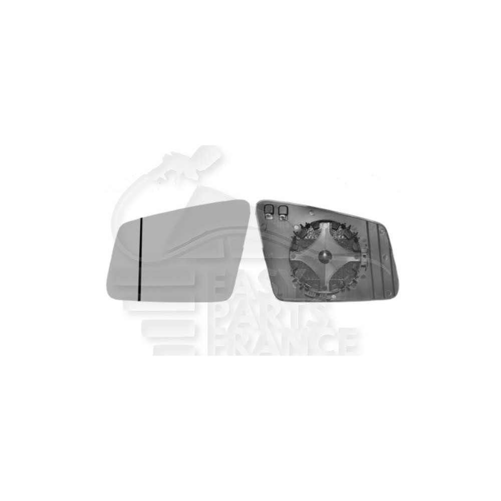 GLACE DE RÉTROVISEUR GAUCHE CHAUFFANT pour MERCEDES CLASSE GLA - X156