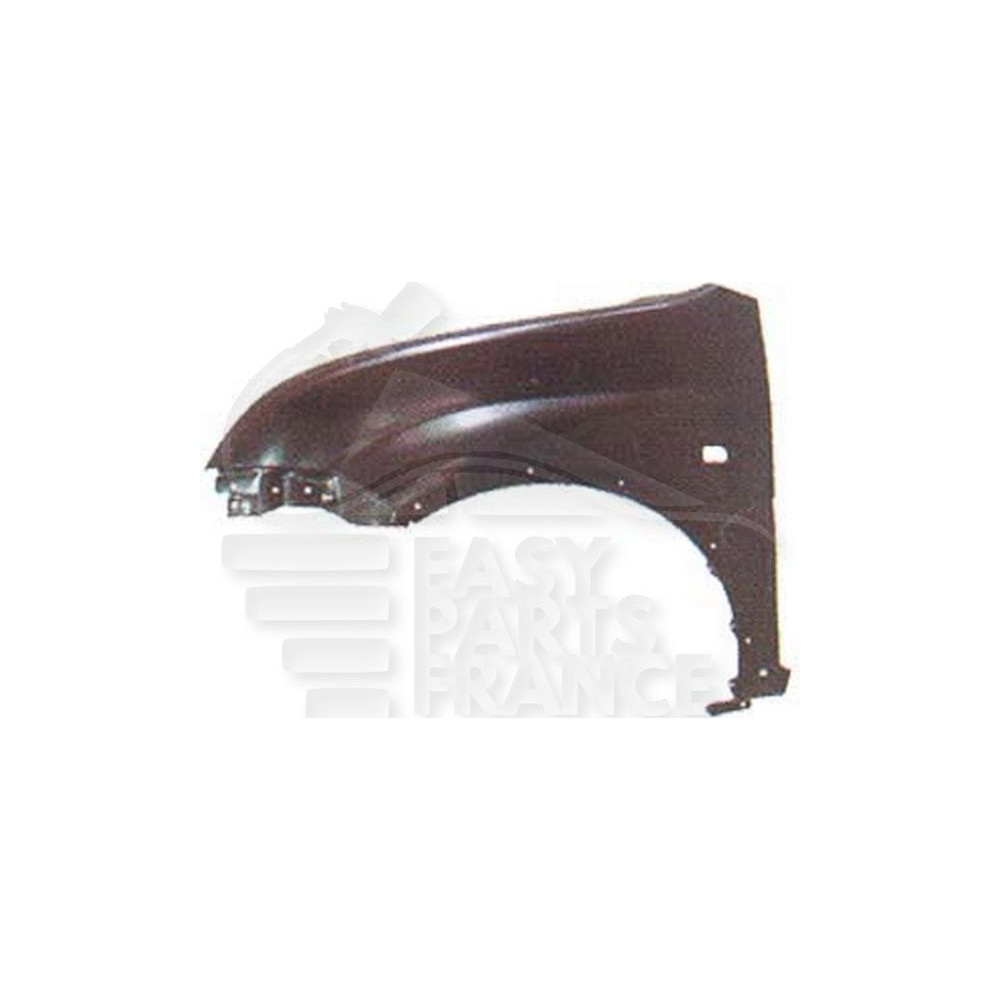 AILE AVANT-GAUCHE AVEC EMPLACEMENT FEU & ELARGISSEUR pour SUZUKI IGNIS