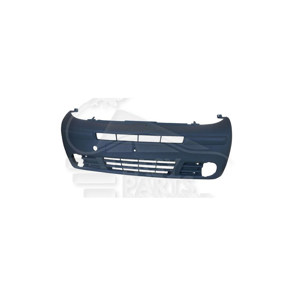 PARE-CHOC AVANT NOIR AVEC EMPLACEMENT ANTI-BROUILLARD SAUF 2.5 TD pour RENAULT TRAFIC