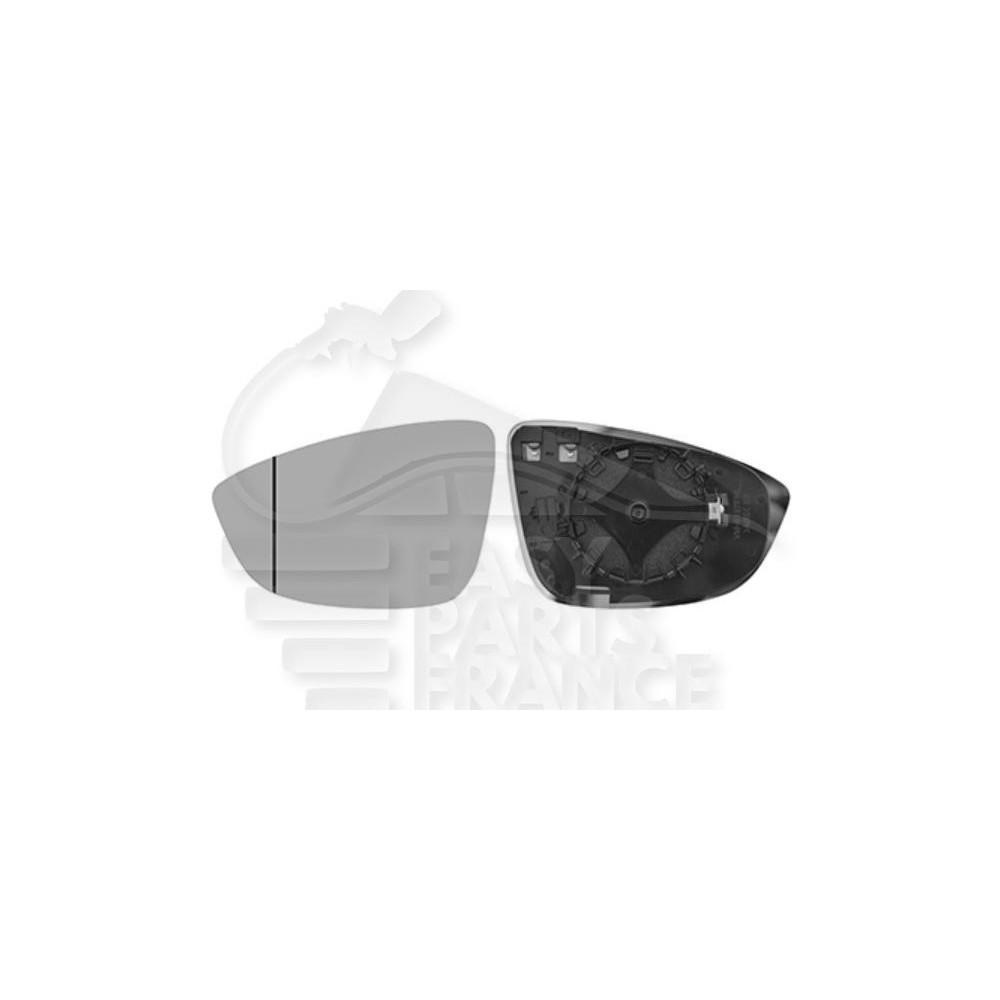 GLACE DE RÉTROVISEUR DROIT CHAUFFANT pour VOLKSWAGEN NEW BEETLE