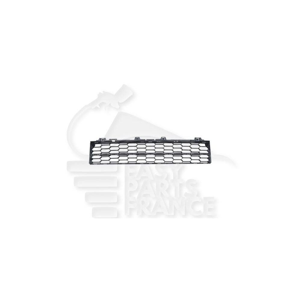 GRILLE CENTRALE DE PARE-CHOC AVANT NOIRE pour SKODA SUPERB