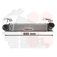 ECHANGEUR 325/330 D BA 510 X 100 X 100 