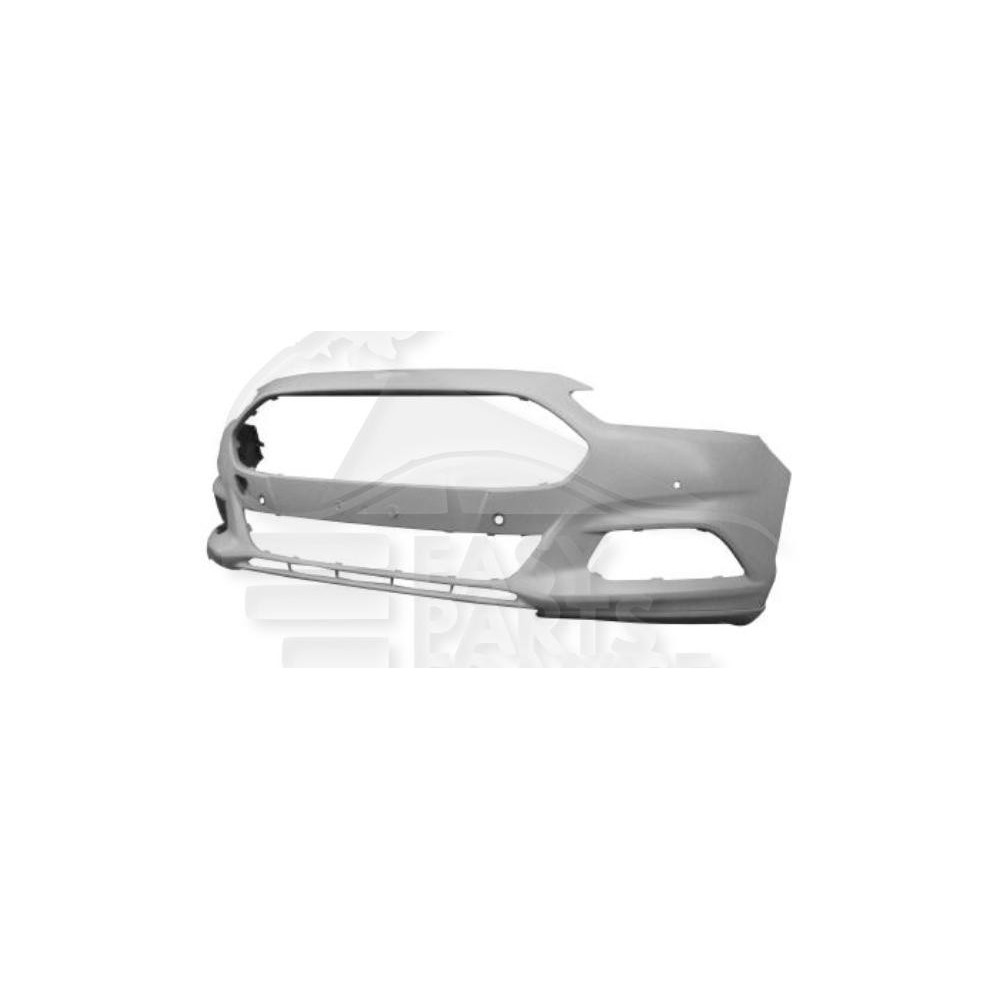 PARE-CHOC AVANT A PEINDRE AVEC 4 TROUS POUR CAPTEURS AVEC MARQUES DE COUPE POUR LAVE-LAMPE - AVEC SPOILER pour FORD MONDEO