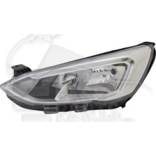 PHARE OPTIQUE GAUCHE H7+H1 LED ÉLECTRIQUE AVEC MOTEUR FOND CHROME pour FORD FOCUS