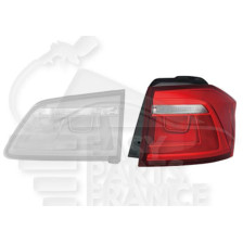FEU ARRIÈRE-DROIT EXTÉRIEUR ROUGE pour VOLKSWAGEN GOLF