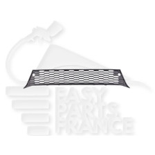 GRILLE DE DE PC AV CENTRALE NOIRE 