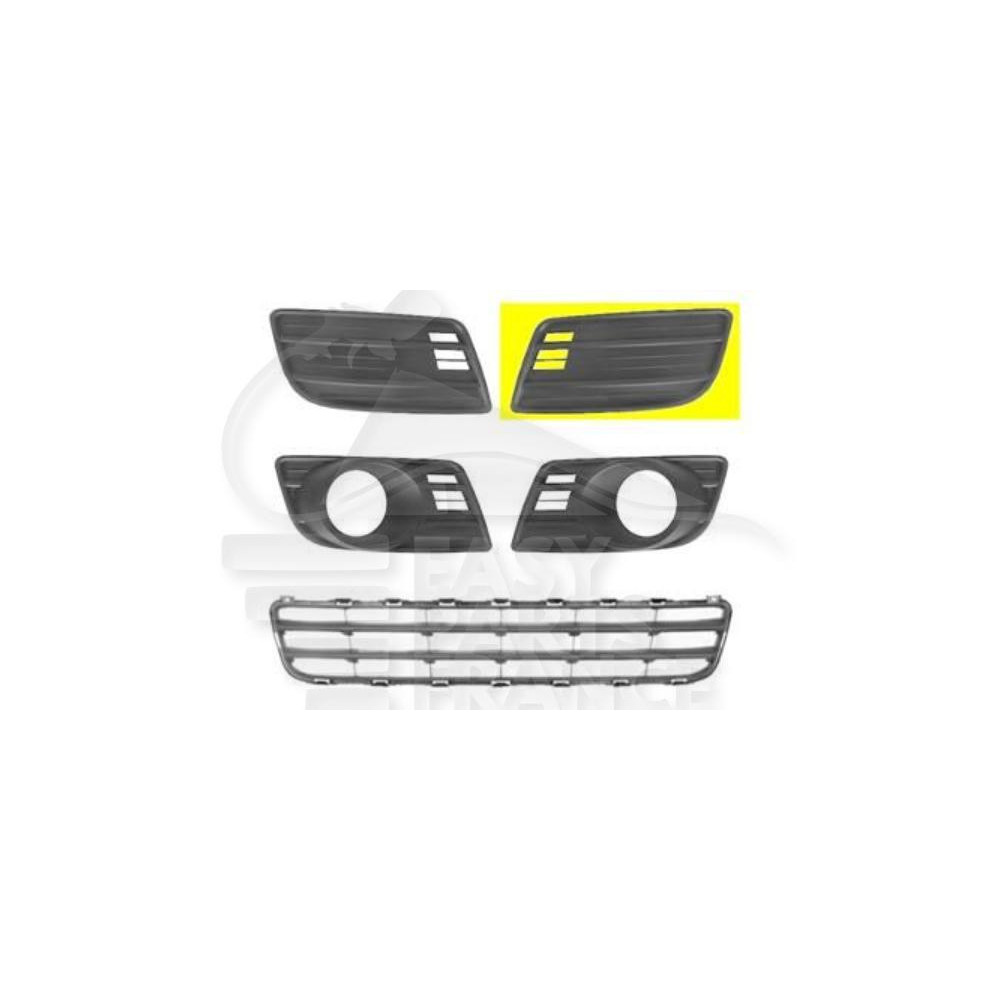 GRILLE DE PARE-CHOC AVANT-GAUCHE NOIRE pour SUZUKI SWIFT