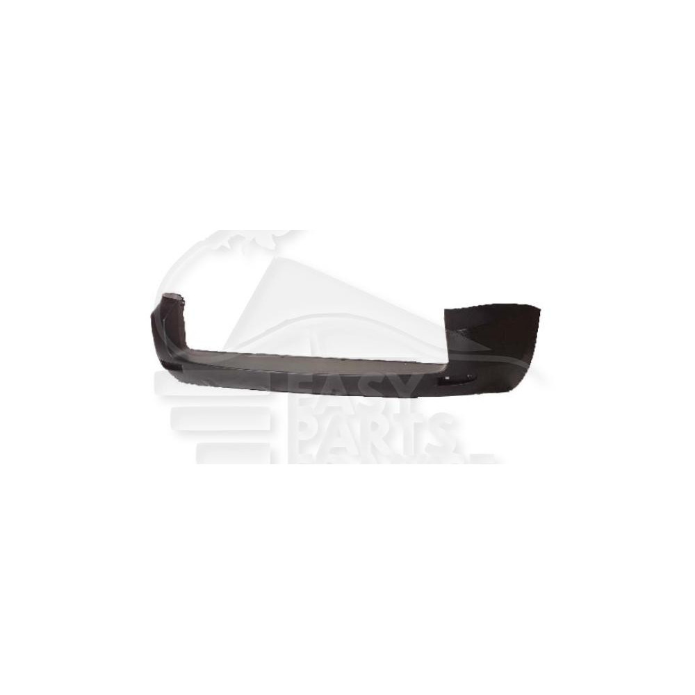PARE-CHOC ARRIÈRE A PEINDRE AVEC ROUE DE SECOURS - POSITION CATADIOPTRE INFERIEUR pour TOYOTA RAV 4