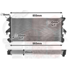 RADIA 3.0 JTD EURO4 A/CLIM 780 X 370 X 32 