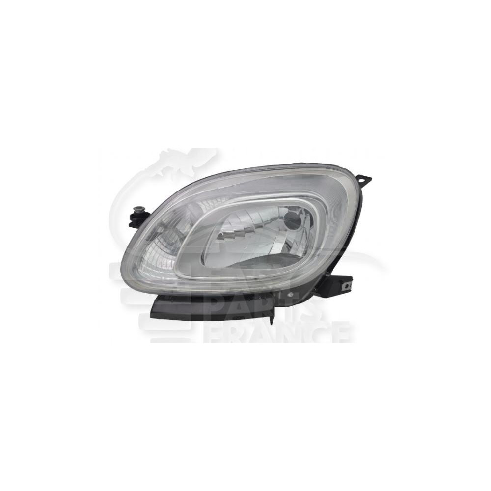 PHARE OPTIQUE GAUCHE H4 ÉLECTRIQUE AVEC MOTEUR pour FIAT PANDA