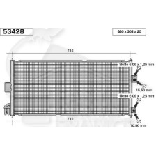 CONDENSEUR TOUS TYPES pour NISSAN ALMERA
