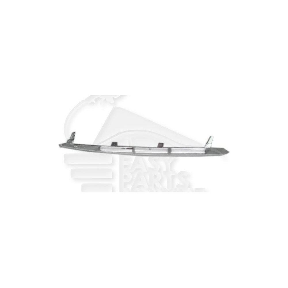 MOULURE DE GRILLE DE CALANDRE GAUCHE CHROMEE pour TOYOTA AURIS