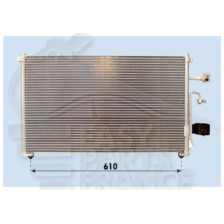 CONDENSEUR 2.0 - 640 X 380 X16 pour CHEVROLET EPICA