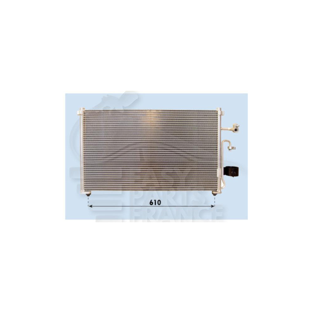 CONDENSEUR 2.0 640 X 380 X16 pour DAEWOO EVANDA