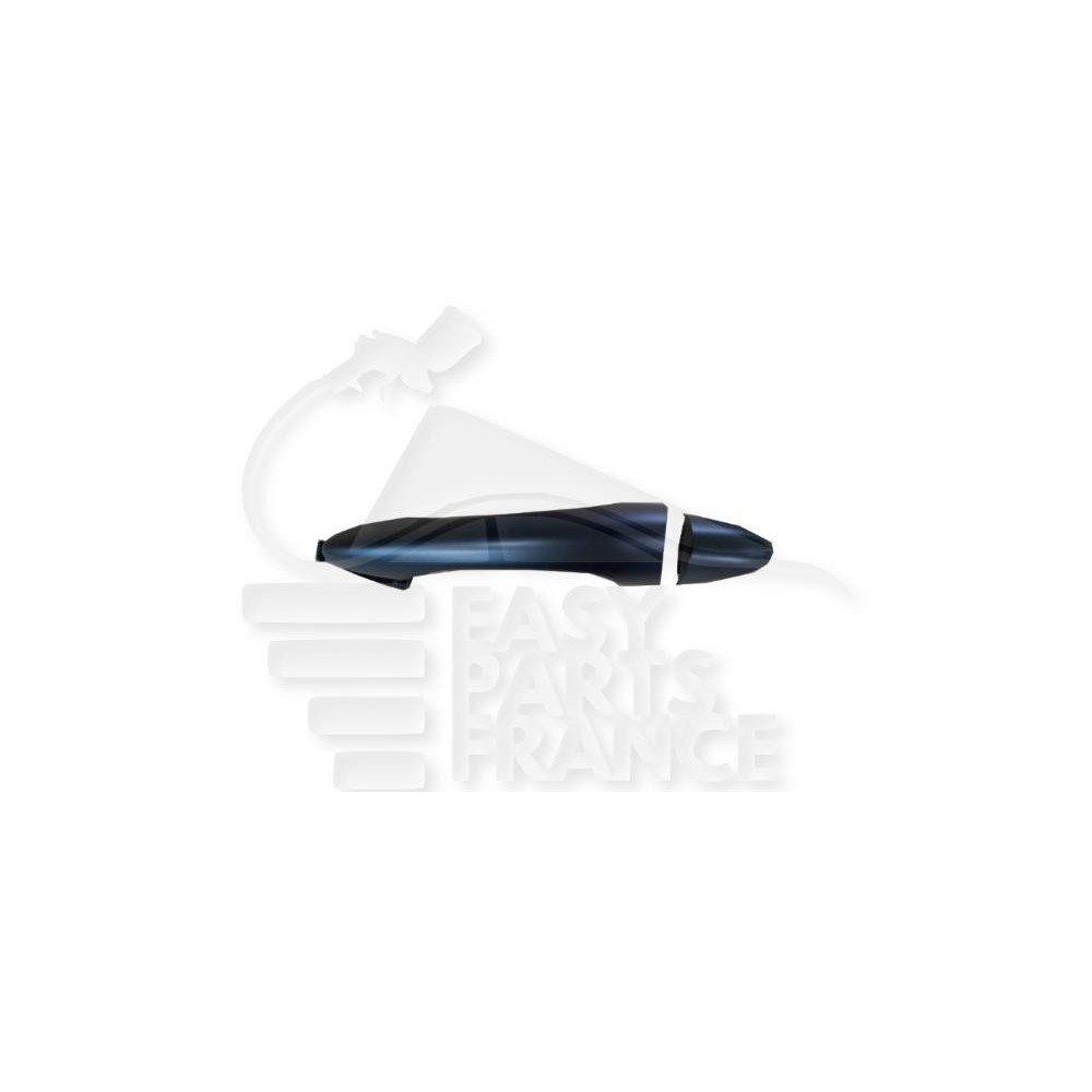 POIGNÉE PORTE AVANT-GAUCHE NOIRE SANS TROU BARILLET pour KIA SPORTAGE