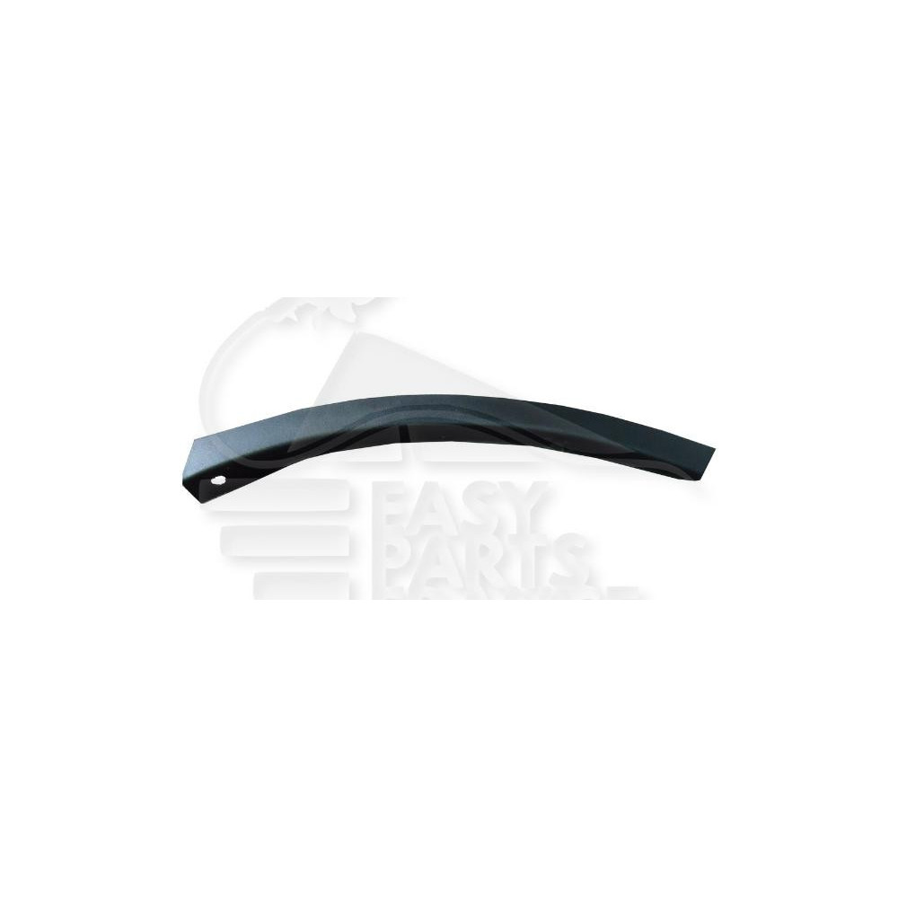 MOULURE DE PARE-CHOC AVANT-DROIT NOIRE pour TOYOTA RAV 4