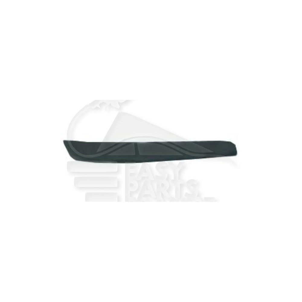 MOULURE DE PARE-CHOC ARRIÈRE-GAUCHE NOIRE - 5 PORTES pour OPEL ASTRA