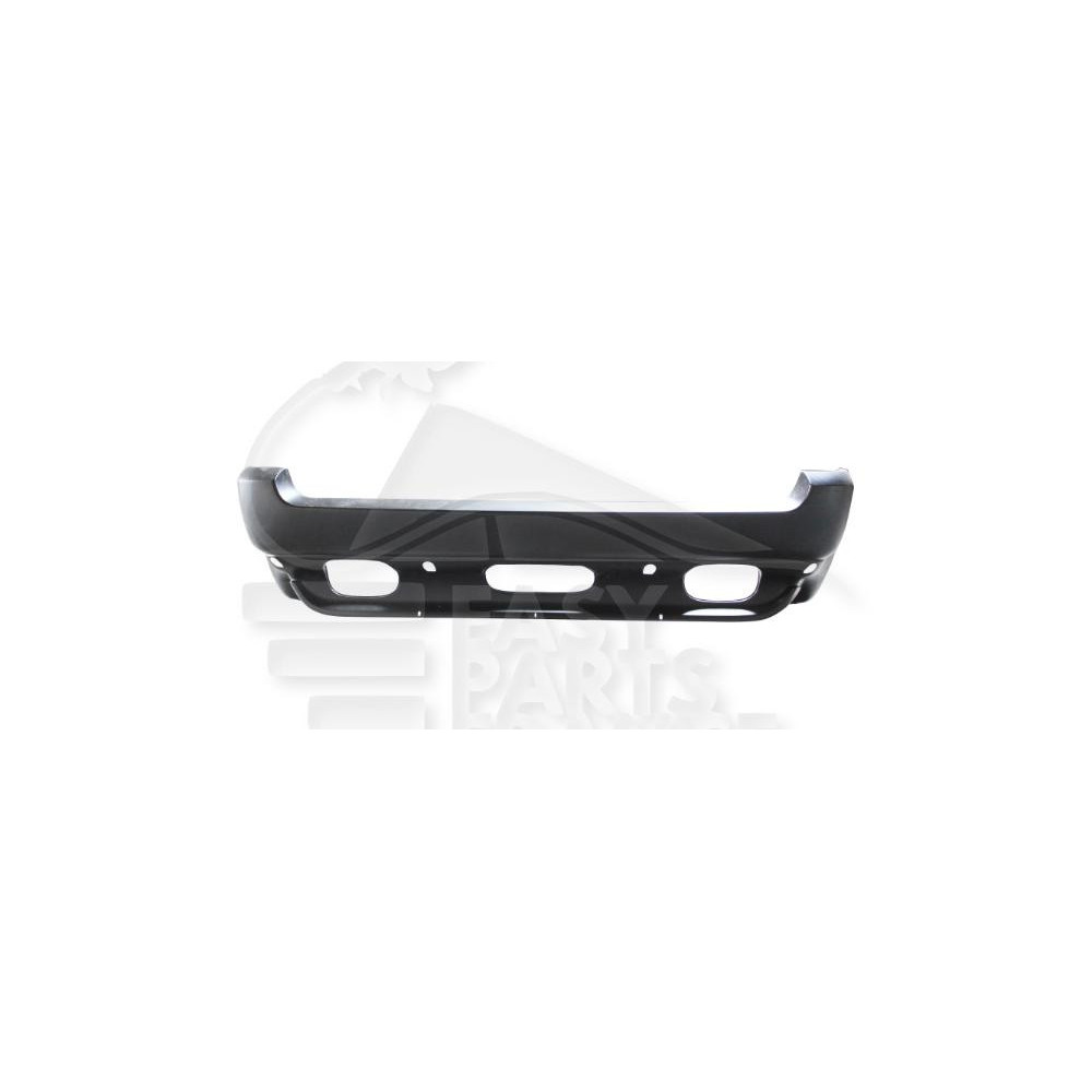 PARE-CHOC ARRIÈRE A PEINDRE SANS PACKONTROL MODÈLE 3.0 - 4.4 L pour BMW X5