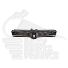 GRILLE DE CALANDRE NOIRE A/MOULURE ROUGE 