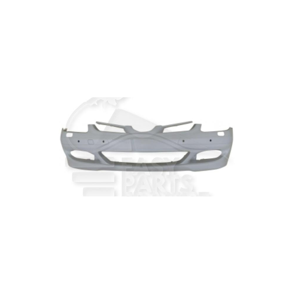 PARE-CHOC AVANT A PEINDRE AVEC PACKONTROL - AVEC LAVE PHARE pour MERCEDES CLASSE SLK - R171