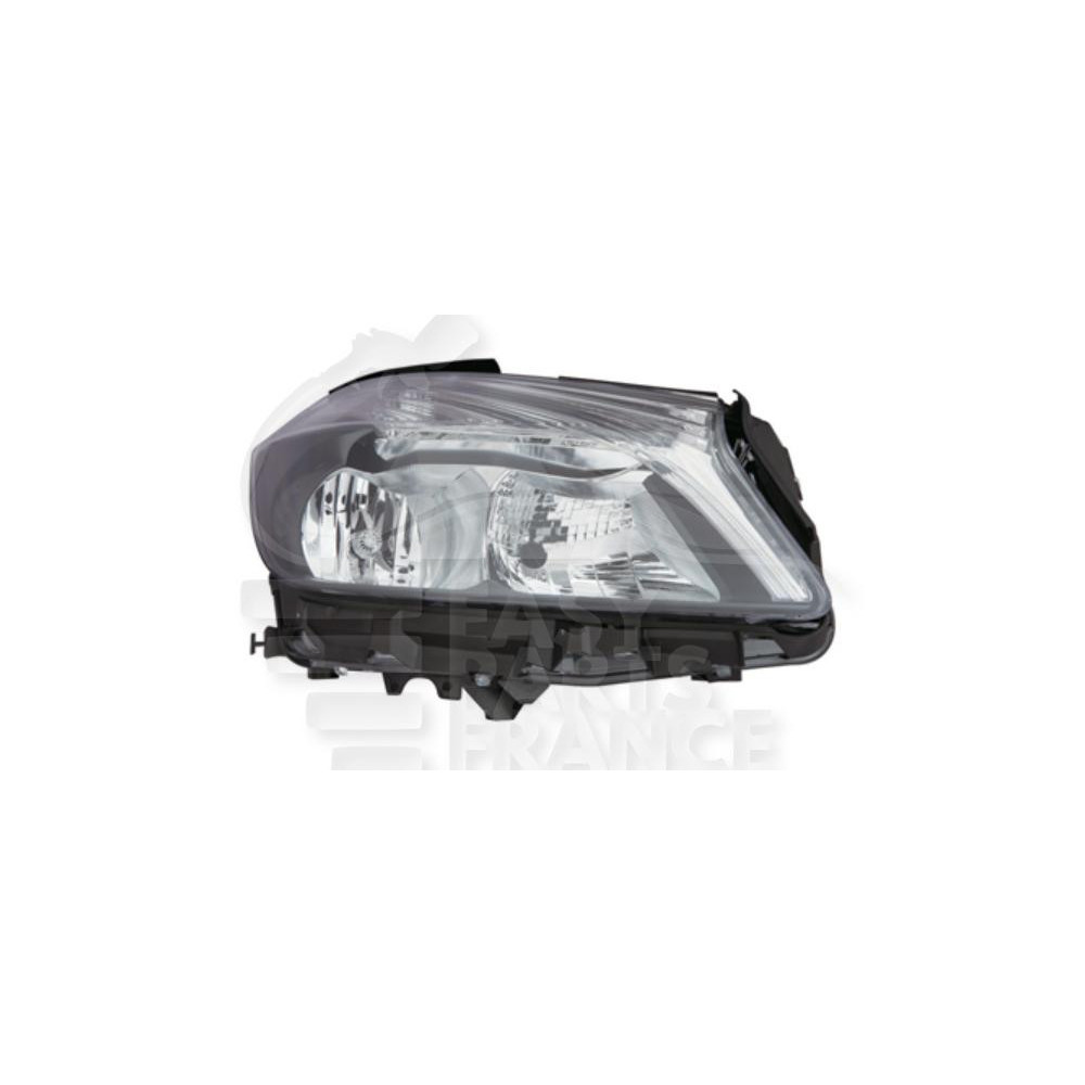 PHARE OPTIQUE DROIT H7+H15 ÉLECTRIQUE AVEC MOTEUR pour MERCEDES CLASSE A - W176