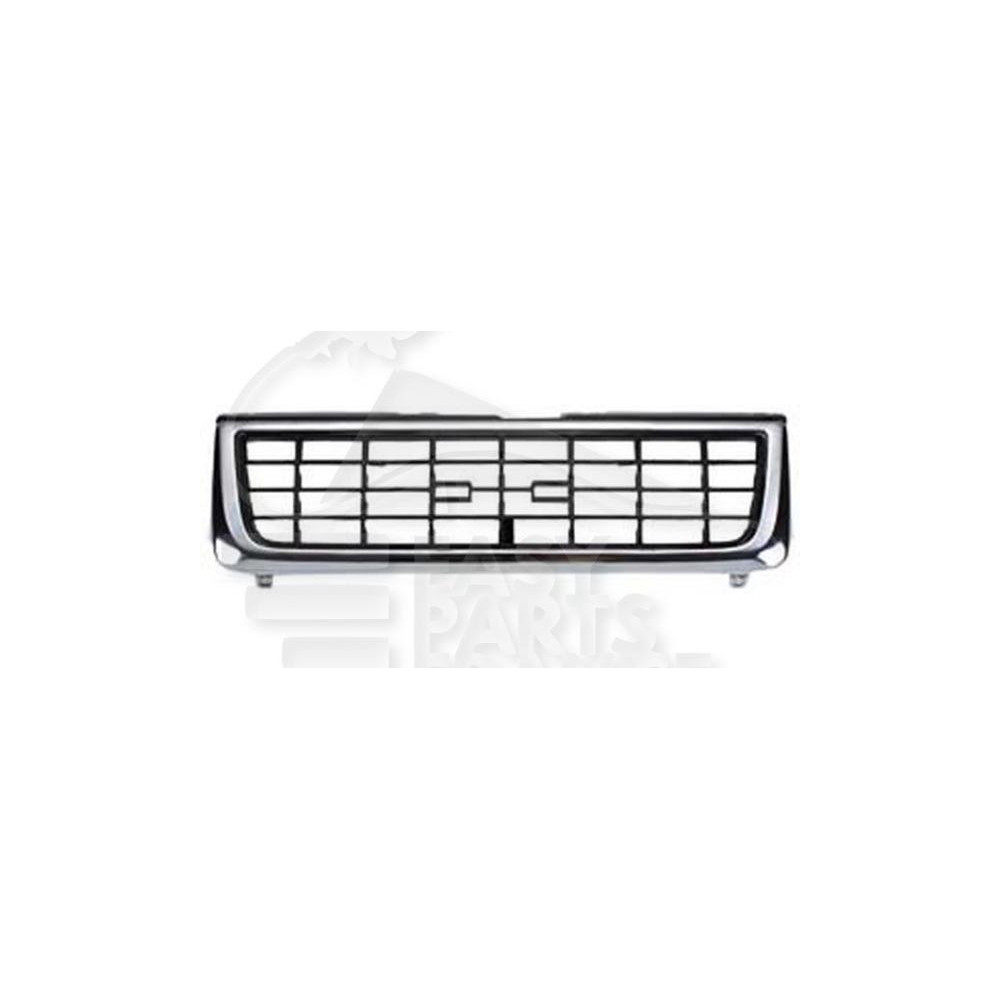 GRILLE DE CALANDRE GRISE/ARGENT/NOIRE pour ISUZU TROOPER