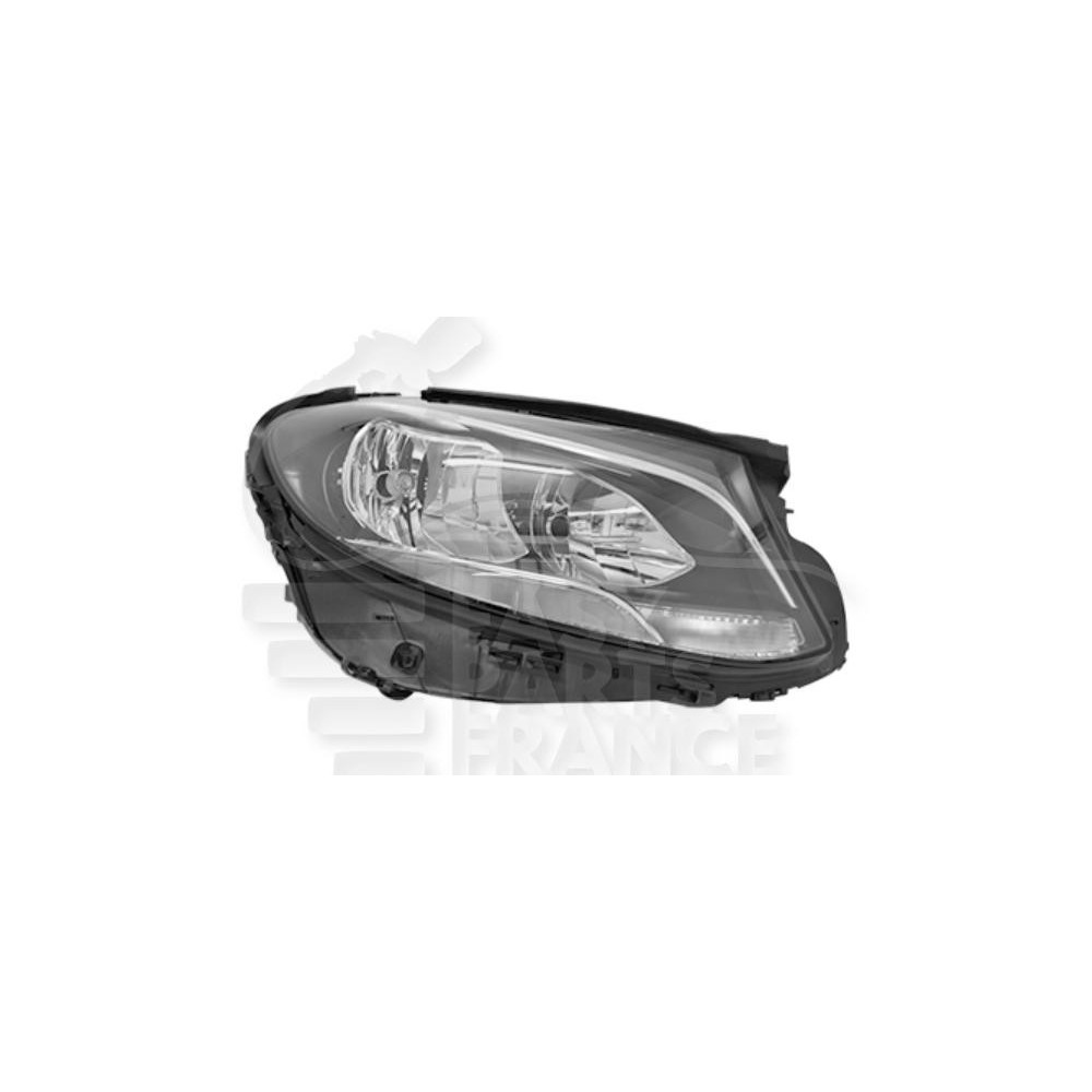 PHARE OPTIQUE DROIT H7+H7 ÉLECTRIQUE AVEC MOTEUR LED pour MERCEDES CLASSE E - W212 - W213