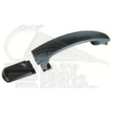 POIGNÉE PORTE EXTÉRIEUR AVANT-DROIT/AVANT-GAUCHE/ARRIÈRE-DROIT NOIRE SANS TROU BARILLET pour FORD MONDEO