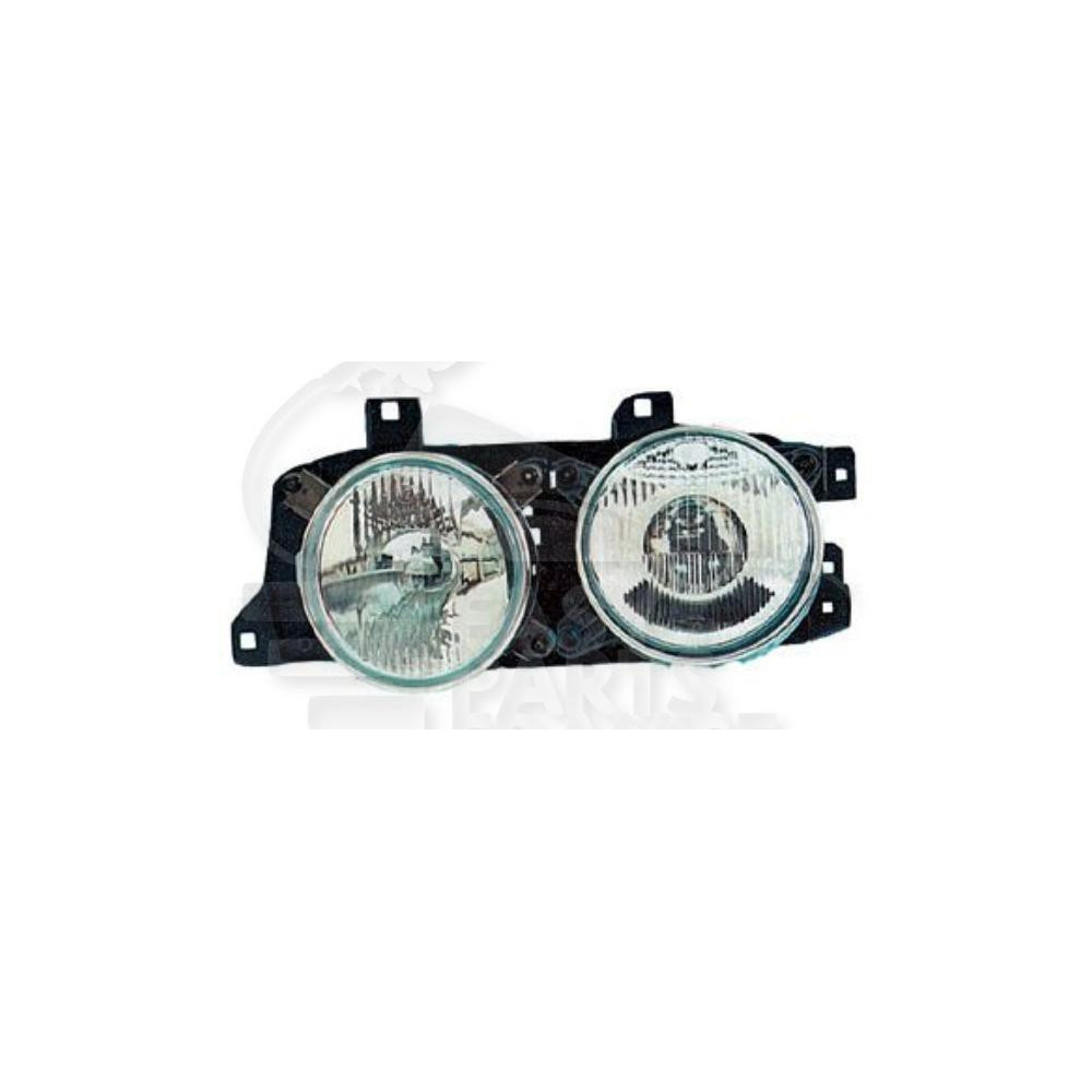 BLOC PHARE OPTIQUE COMPLET DROIT ÉLECTRIQUE SANS MOTEUR pour BMW S5 E34