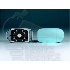 GLACE DE RETRO D CHAUF CONVEX BLEU 