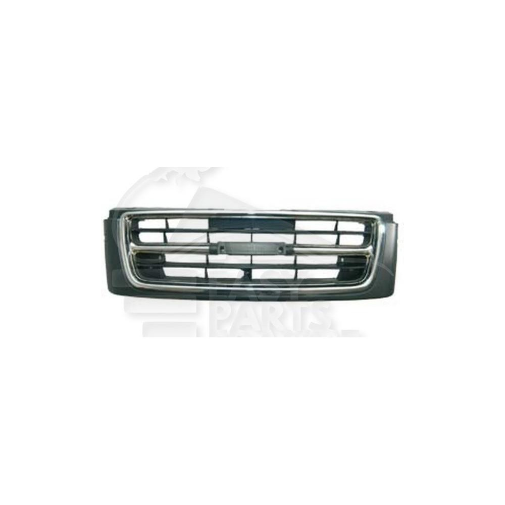 GRILLE DE CALANDRE GRISE/ARGENT/NOIRE pour ISUZU TROOPER