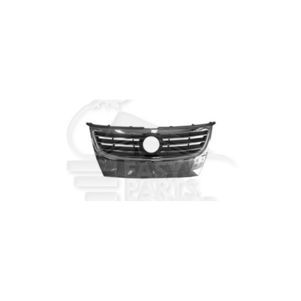 GRILLE DE CALANDRE AVEC MOULURE CHROMEE pour VOLKSWAGEN TOURAN