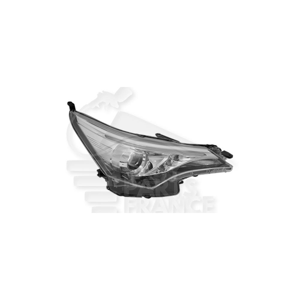 PHARE OPTIQUE DROIT HIR2+LED ÉLECTRIQUE SANS MOTEUR pour TOYOTA AVENSIS