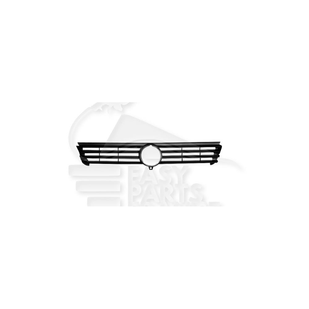 GRILLE DE CALANDRE NOIRE pour VOLKSWAGEN POLO