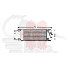 CONDENSEUR 1.6 THP - 1.6 HDI MOTEUR 9HR DV6C/9HL DV6C 535 X 357 X 16 pour CITROEN C5